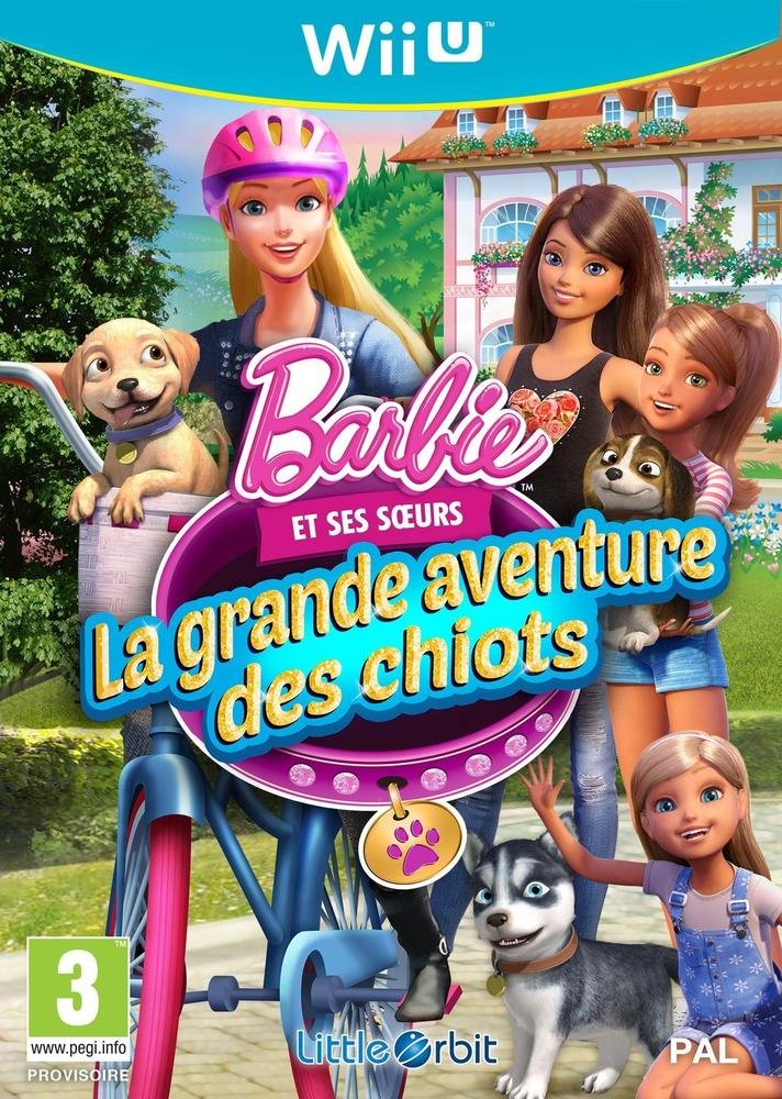 Barbie et ses Soeurs : La Grande Aventure des Chiots - Wii U