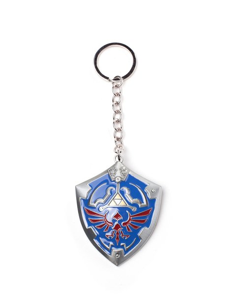 Porte-Clés Zelda - Hylian Shield 3D Metal